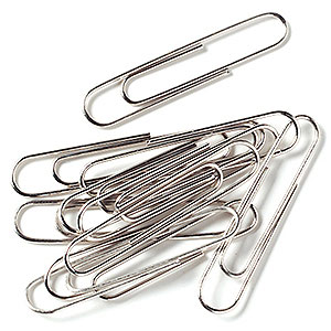 Paper Clip Silver Giant 50mm Pack of 100
